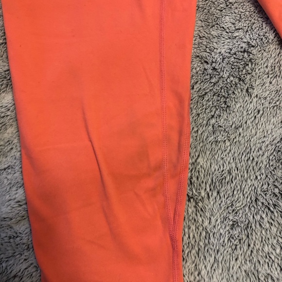 Gymshark Dreamy Peach Coral Leggings - Picture 3 of 7